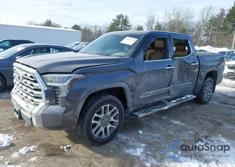 2023 Toyota Tundra 1794 Edition z USA, uszkodzony, nr VIN 5TFMA5DBXPX078763